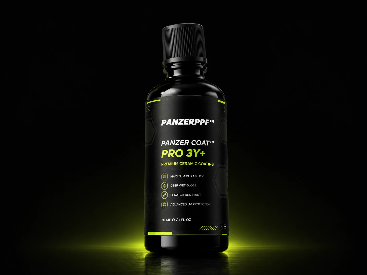 Single Panzer Coat™ Pro 3Y+ ceramic coating bottle